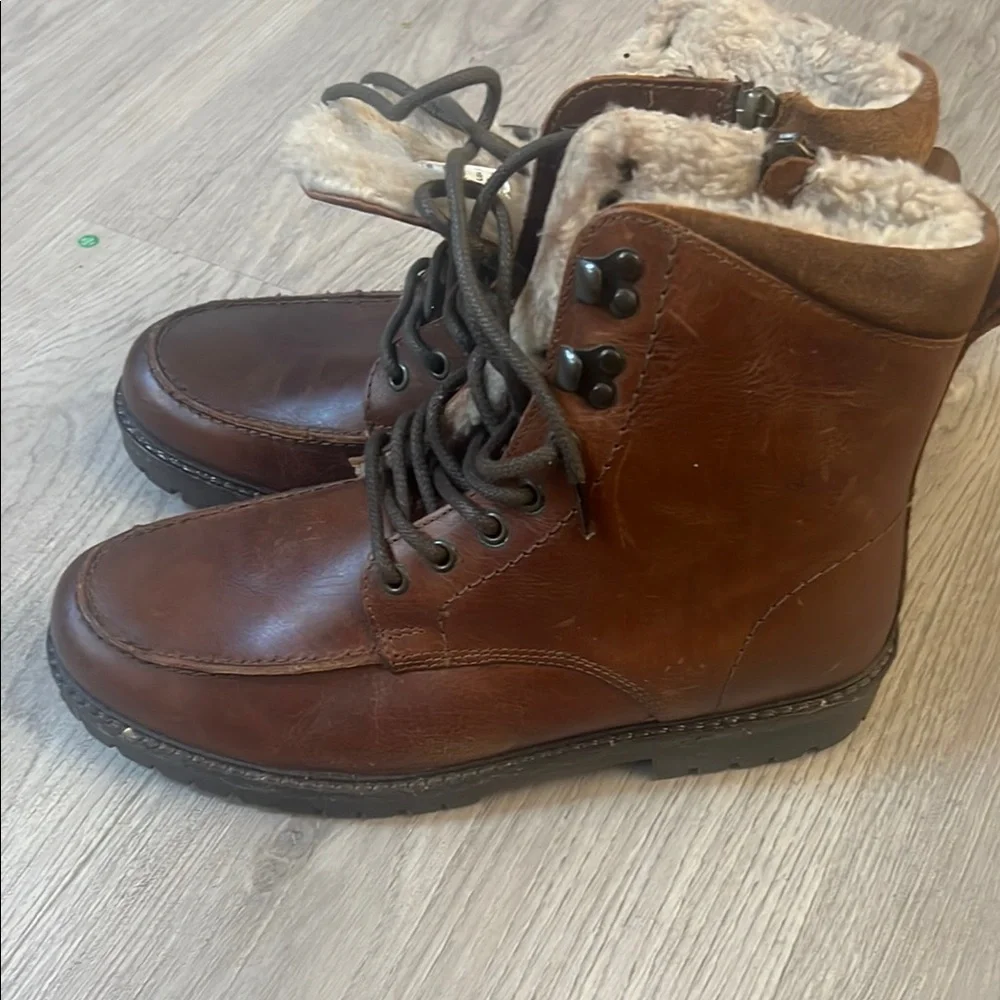 Crown Vintage - Men's Brown Leather Boots - NWOT